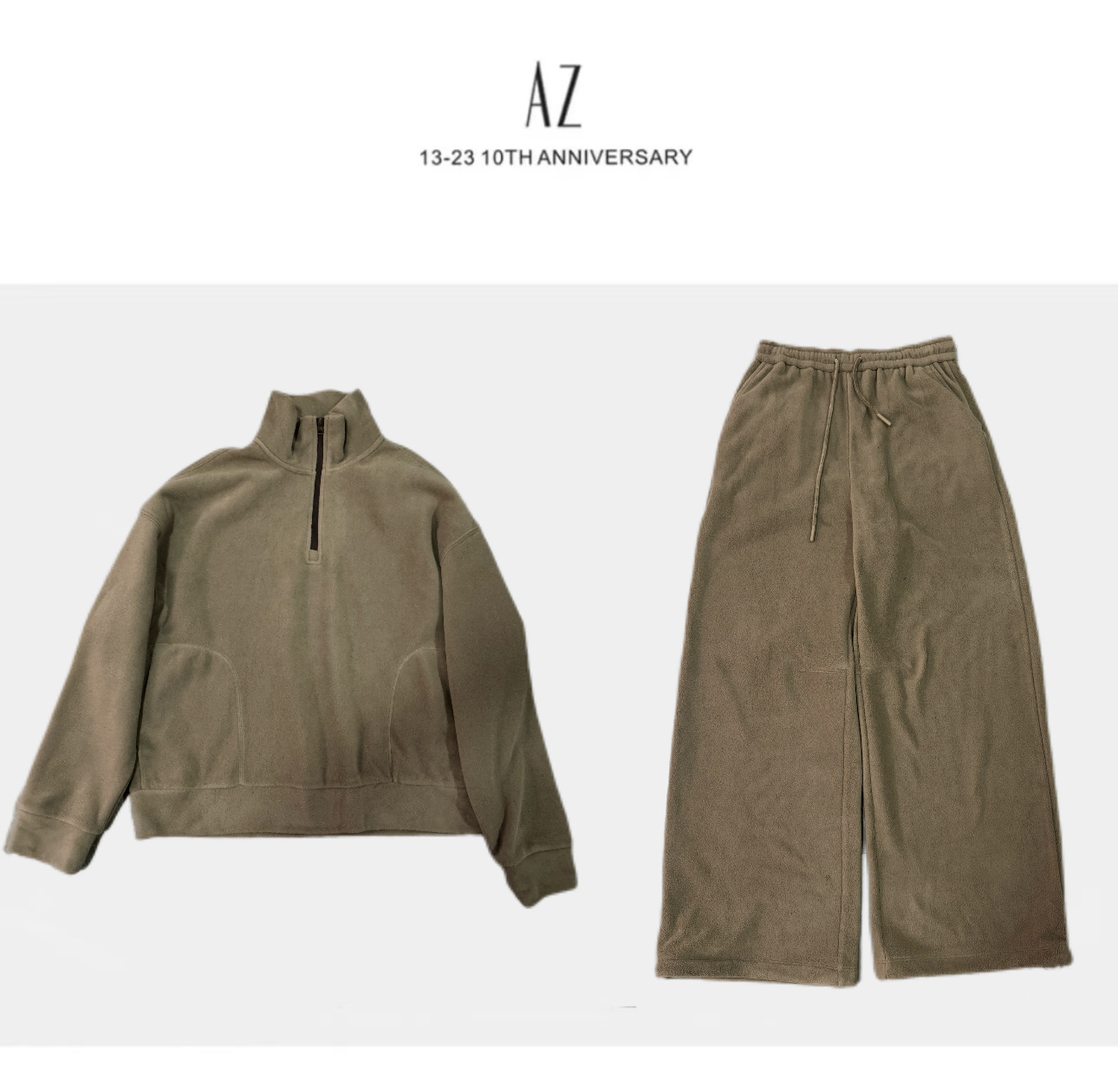 LIS&AZ-颗粒绒加绒套装XY11177