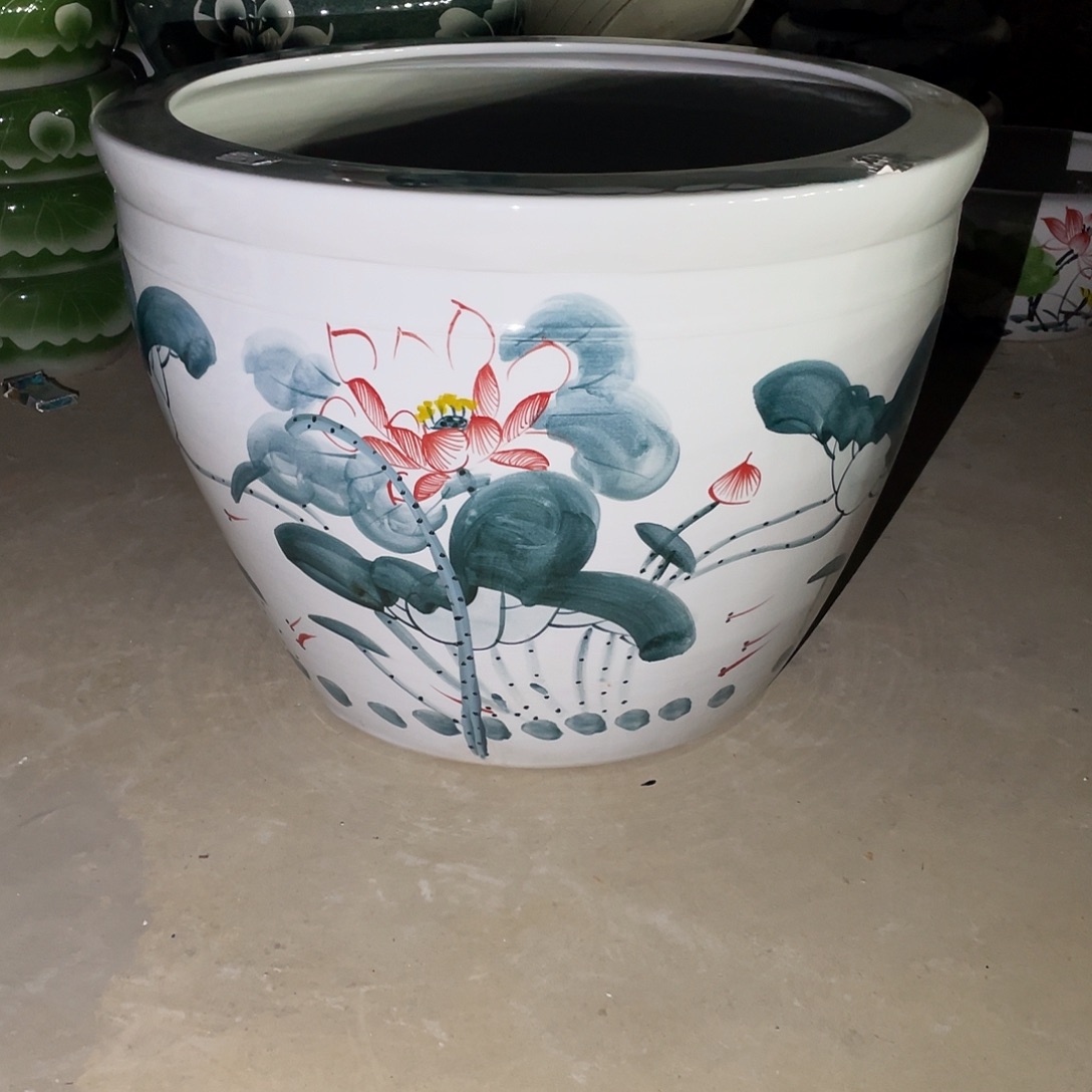 缸瓷器瓷器80高度55瓷器陶瓷