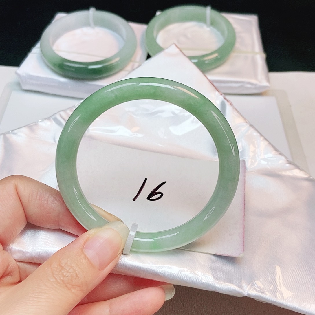未镶嵌手镯翡翠圆57.6
