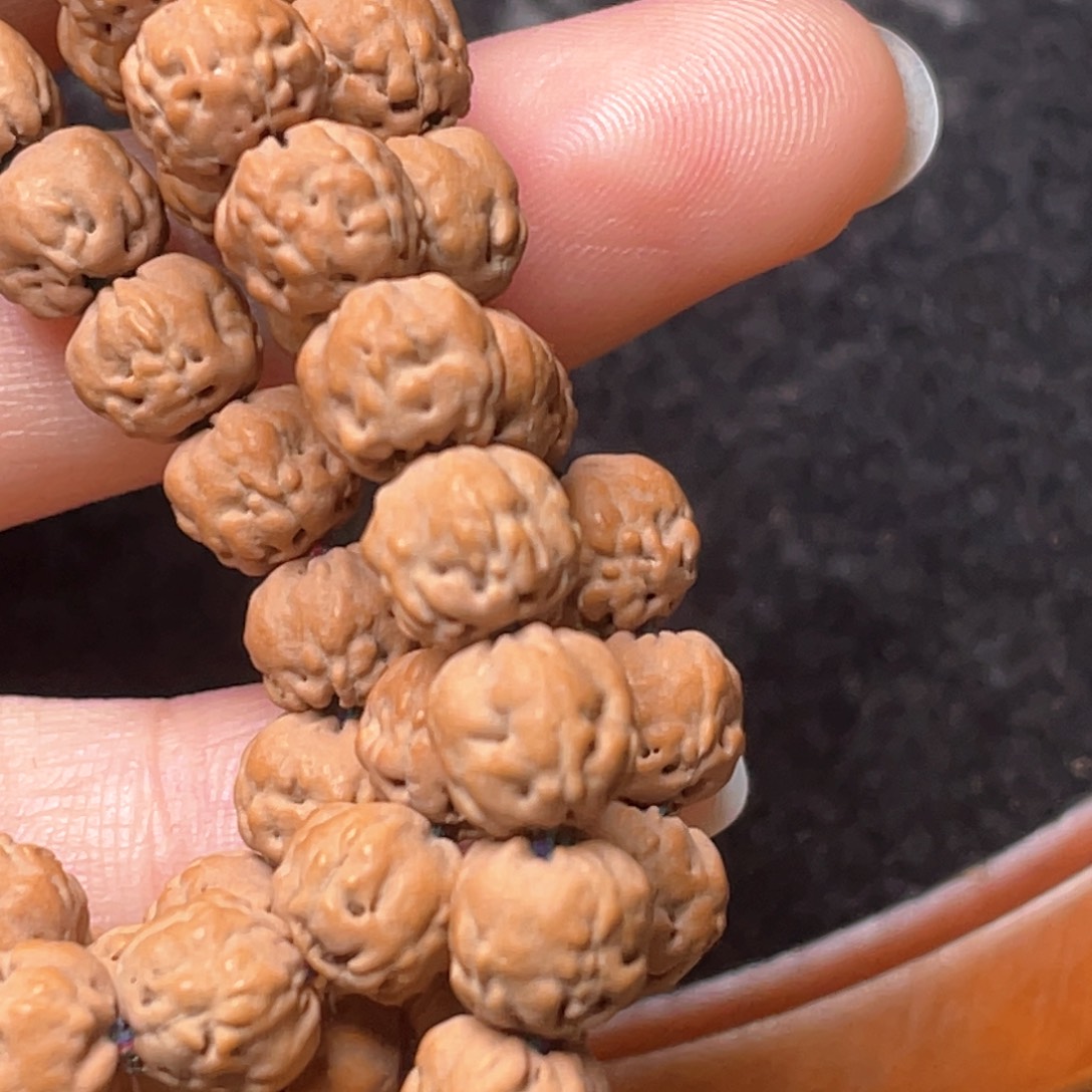 金刚菩提手串B**M定制收藏级佛手尺寸7