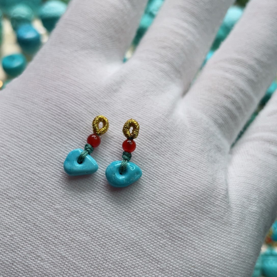 南红玛瑙颈饰未镶嵌