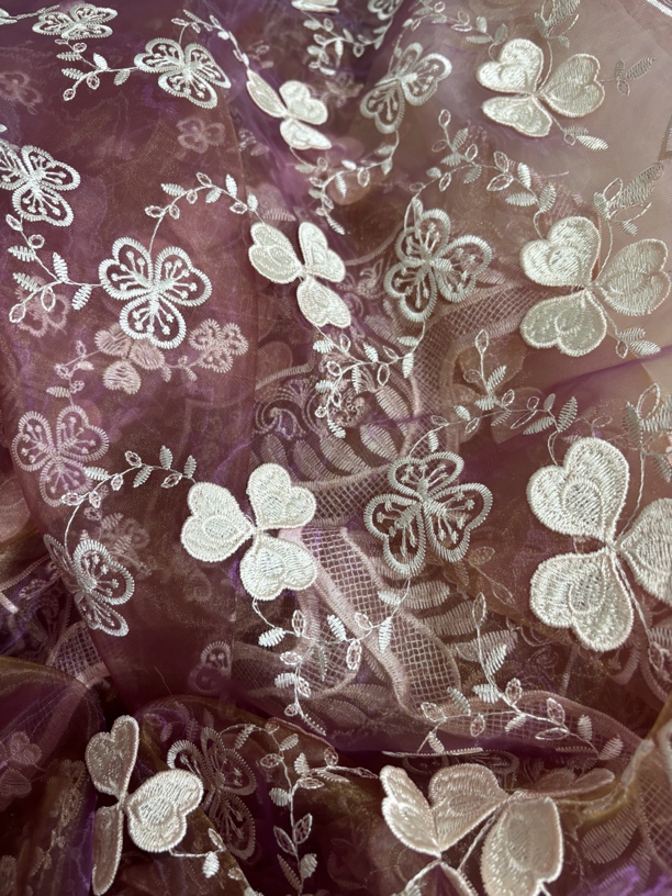 8955 6×2.7 绣花纱