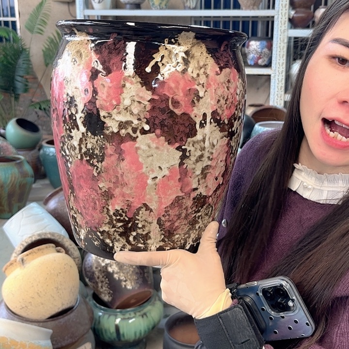 正品口25高30花盆……