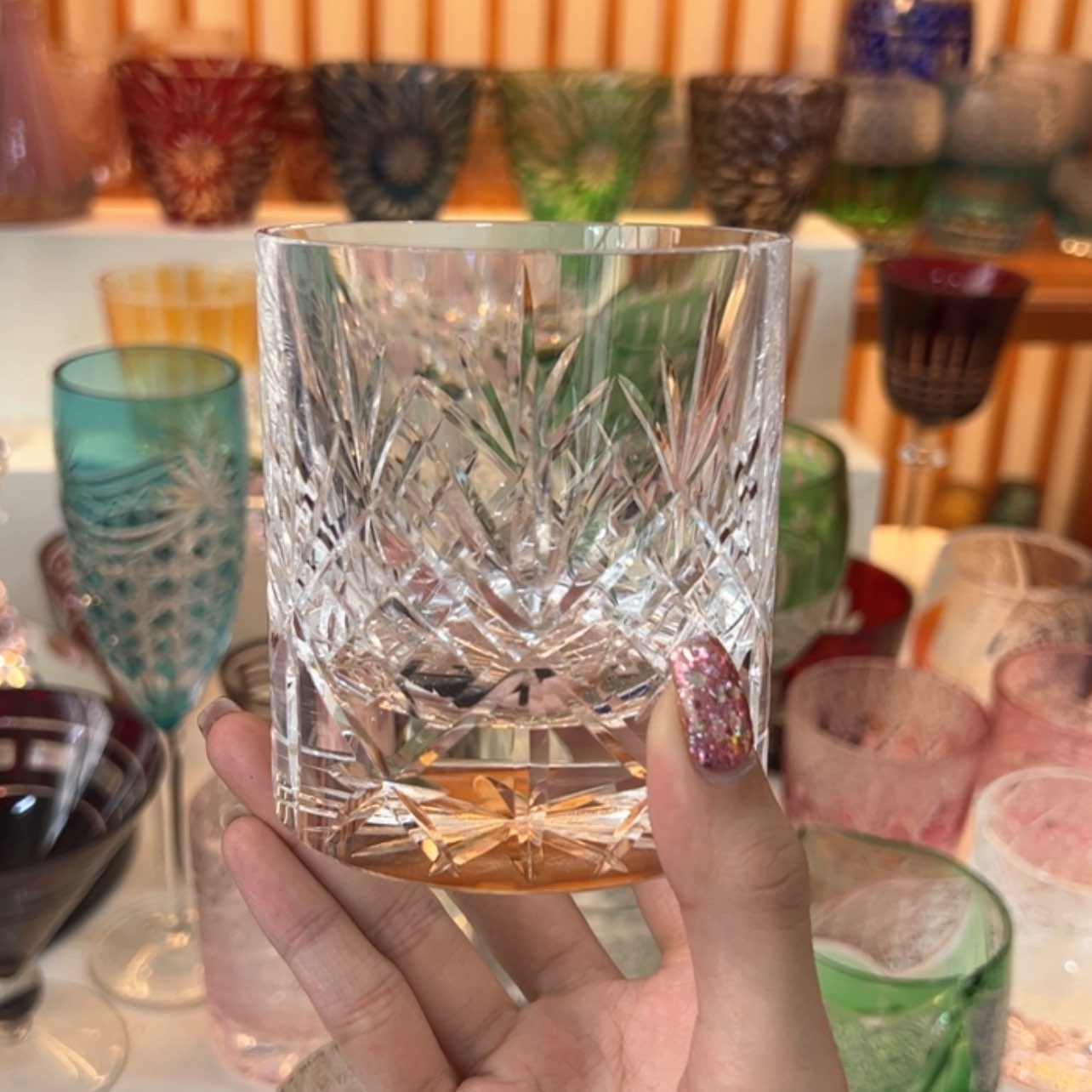 【闪购商品】k9繁花水晶杯一个，高货福利