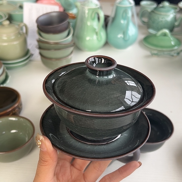 小米茶器龙泉青瓷