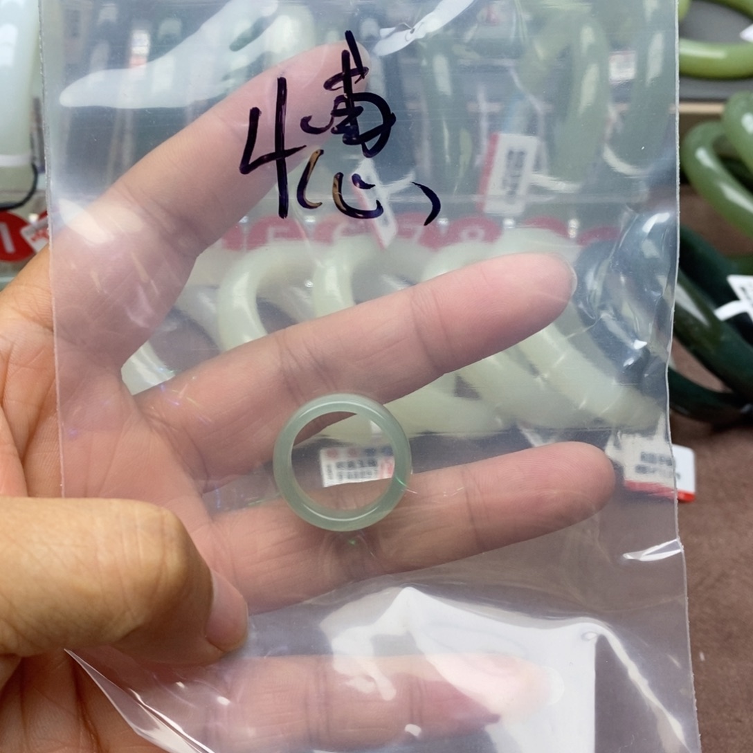 和田玉戒指未镶嵌憓