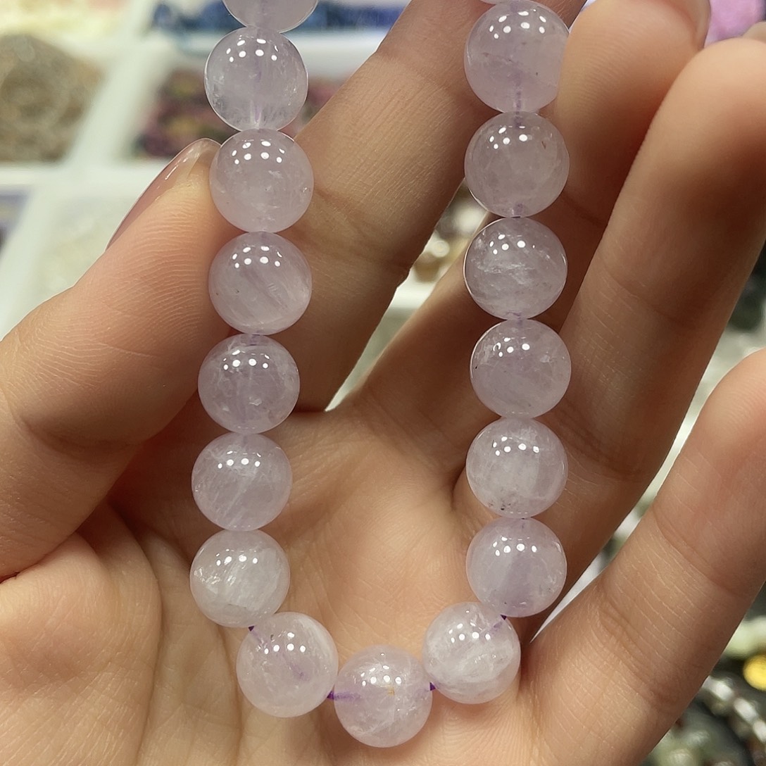 手串水晶未镶嵌紫兔毛手串10Ｍ