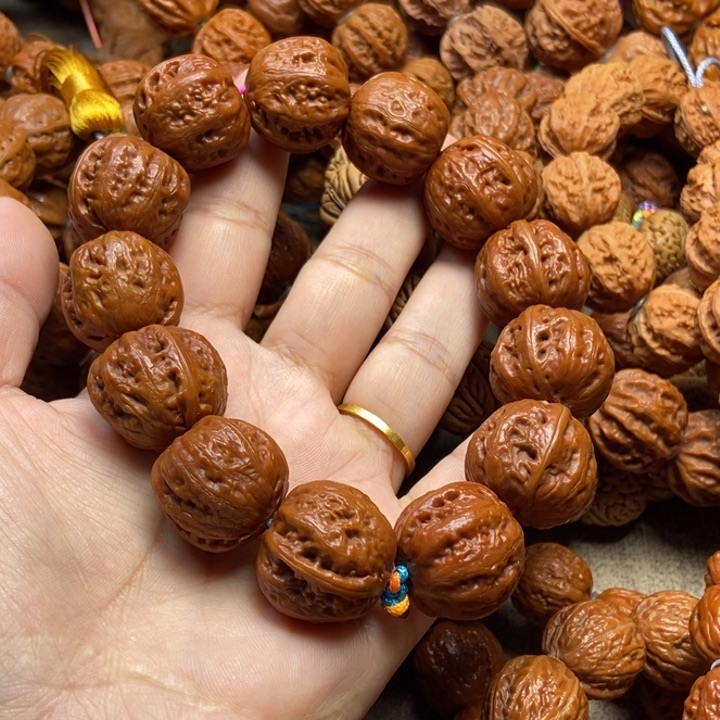 文玩核桃吊坠粗筋南瓜墩