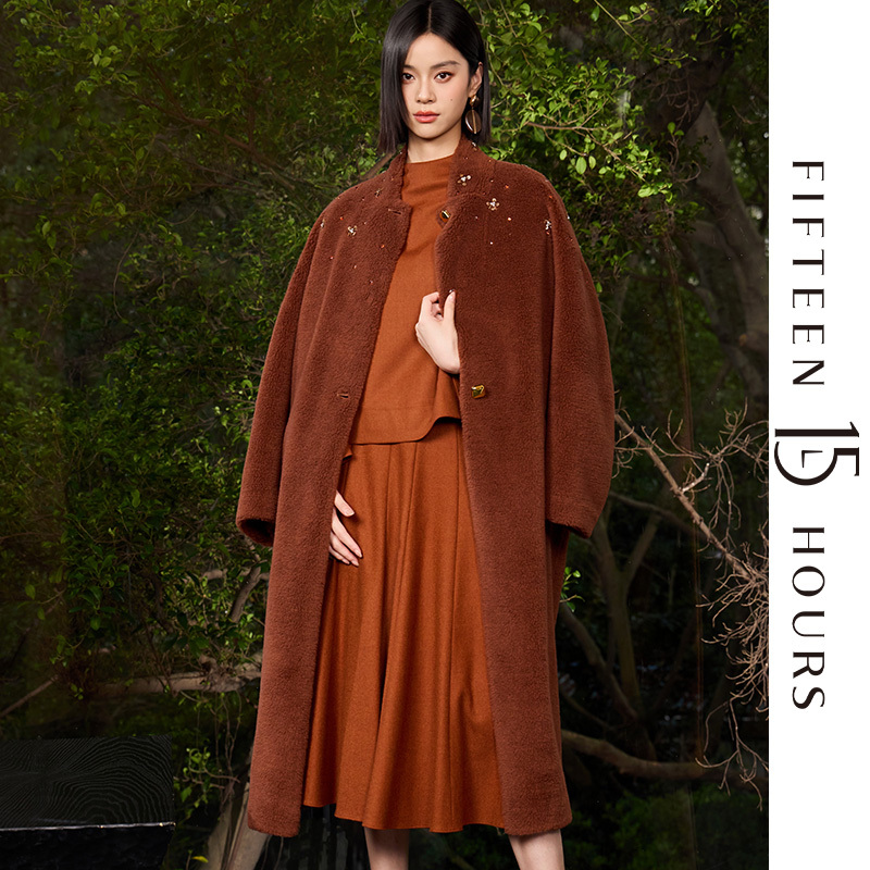 15小时冬季时尚大衣HL4387D