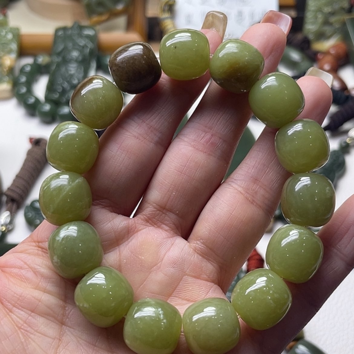 【闪购商品】和田玉手串未镶嵌雲*軒