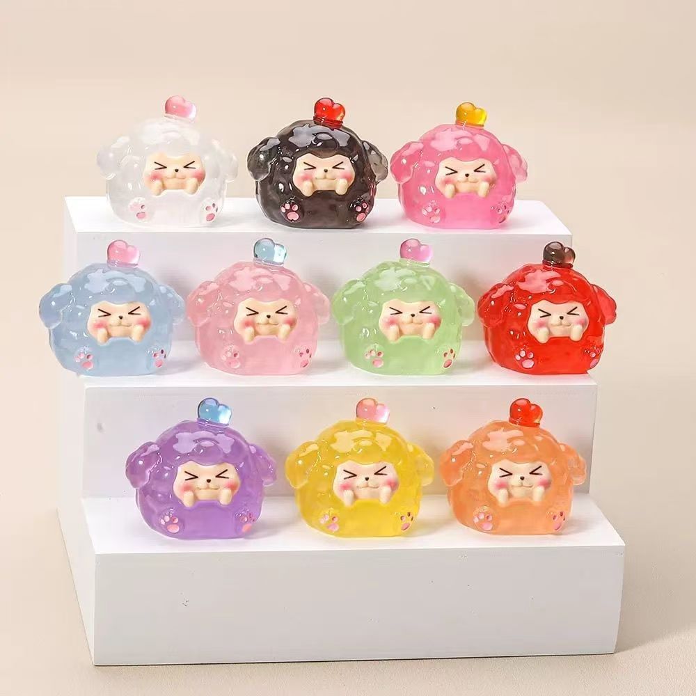 高透福气团子恶魔卡通DIY玩具