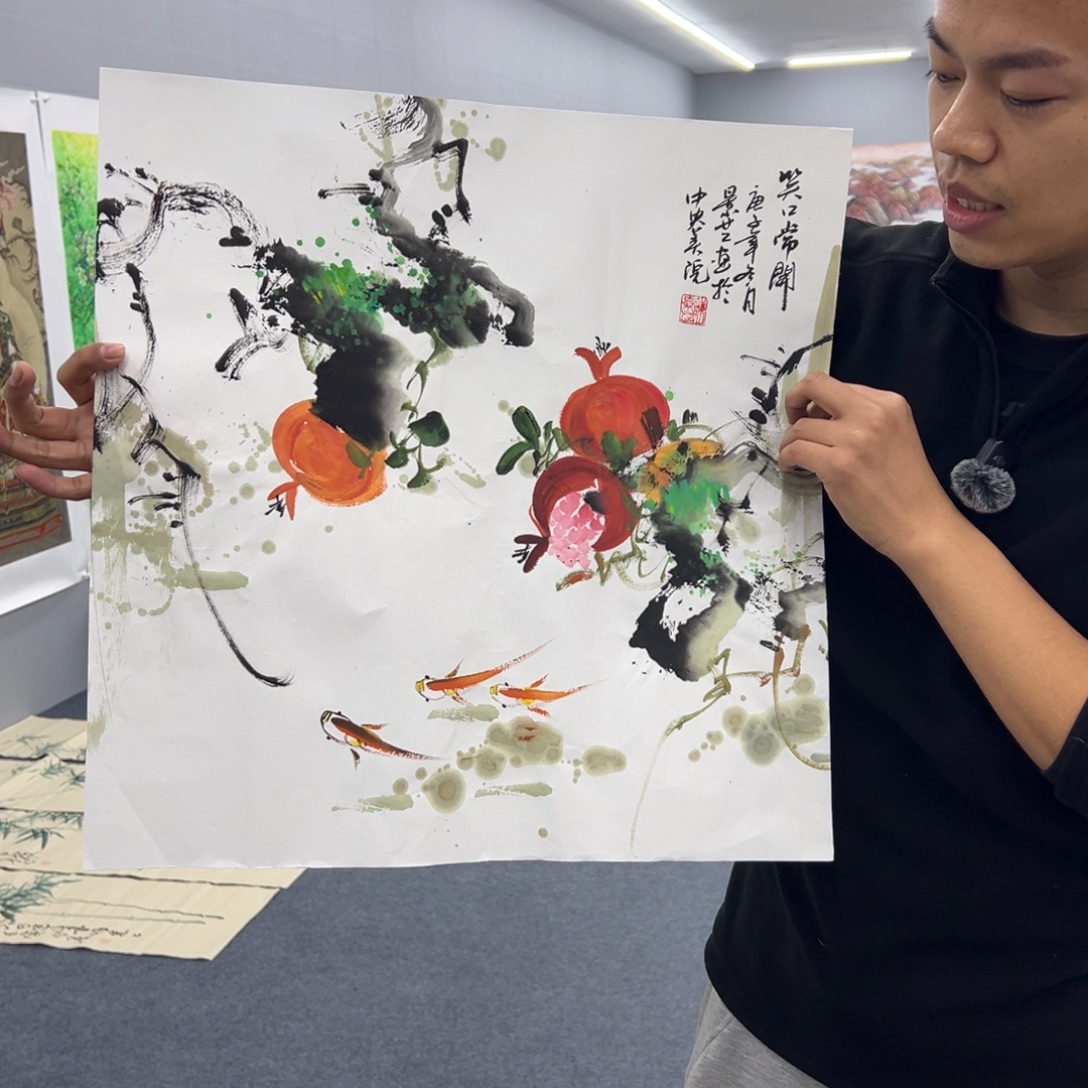 国画国画作品欣赏一下