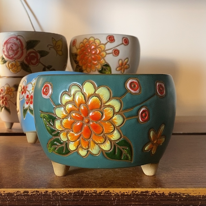 外13内11.5高10左右，纯手工制作，一单包邮