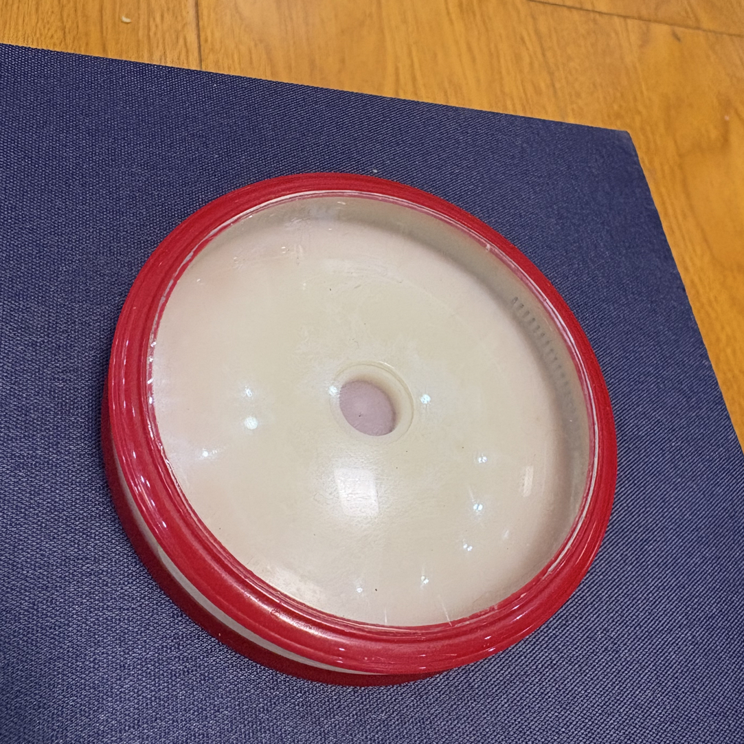 顾顾 老盒 直径75 红色亚克力万体黄蛉盒