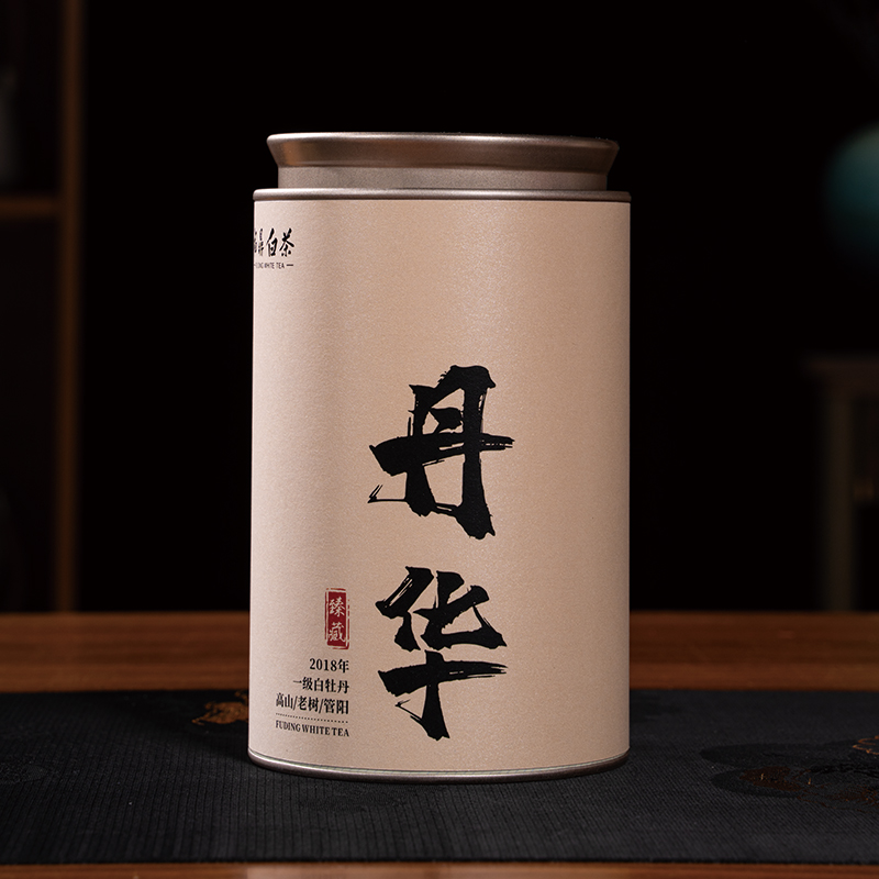 木白【丹华】2018年七年陈韵白牡丹 管阳高山老树白牡丹 可可香蜜韵