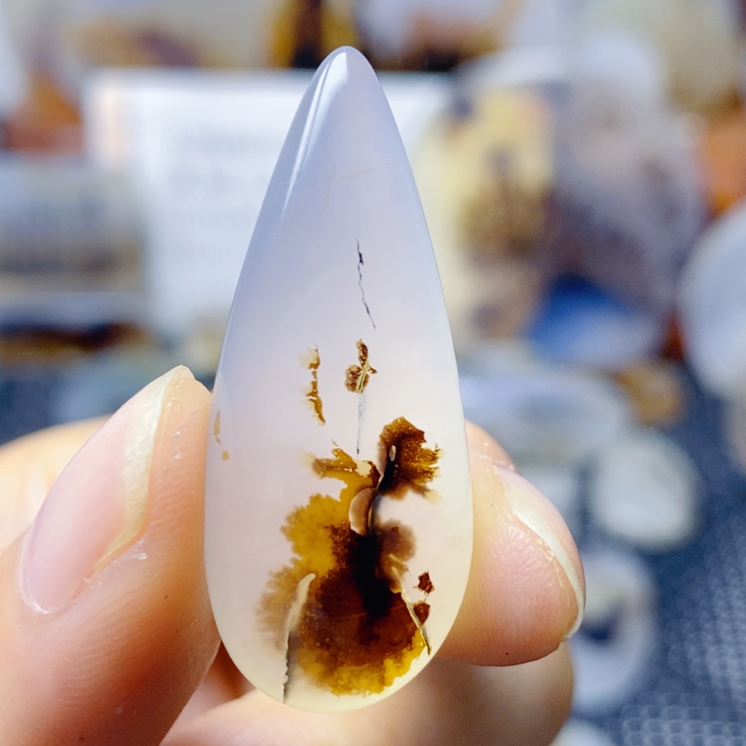 一***故玛瑙/玉髓未镶嵌珠宝奇石镶嵌费