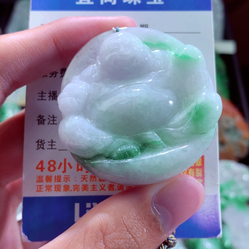 【闪购商品】翡翠颈饰未镶嵌挂件