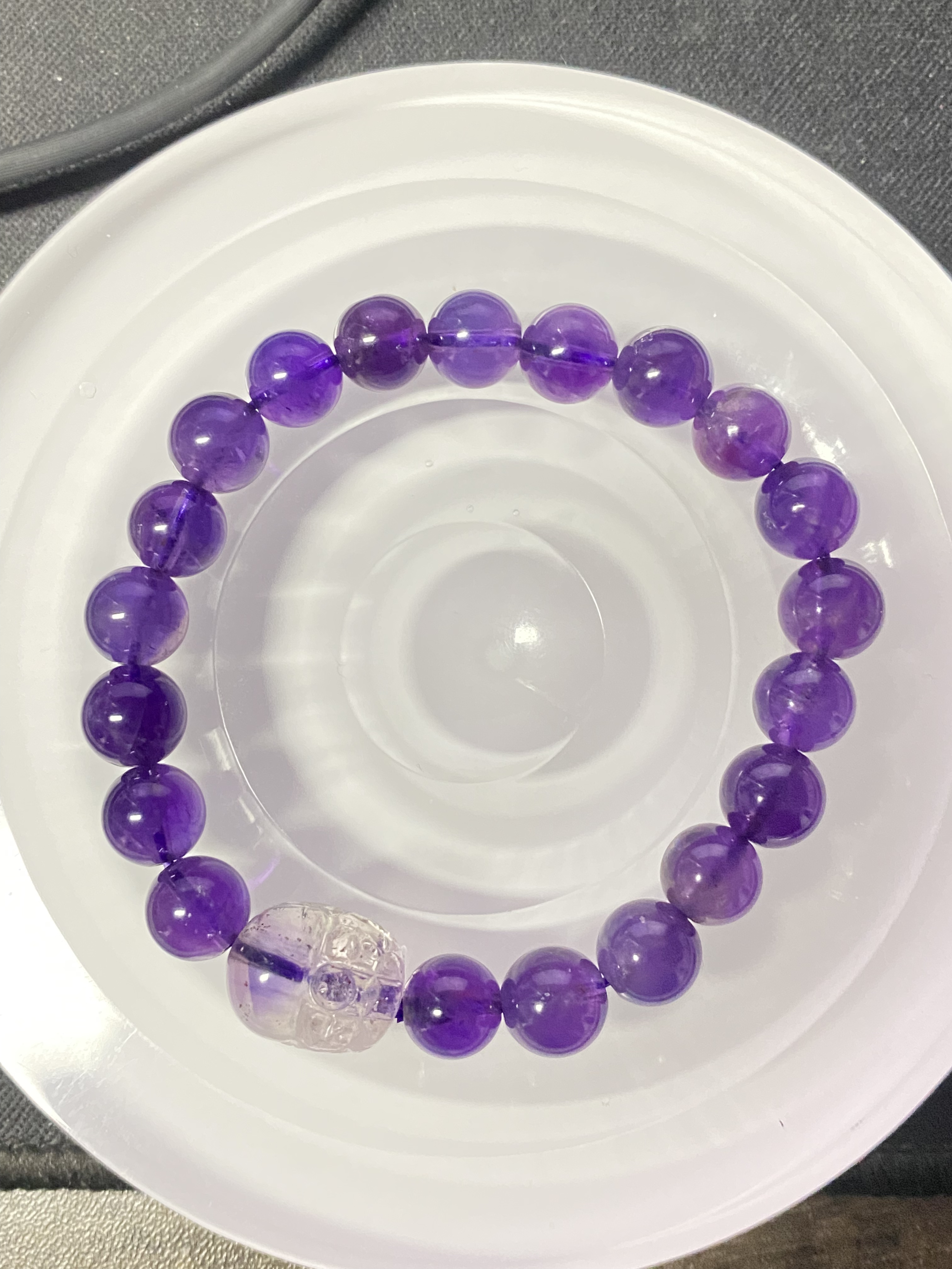 紫水晶搭超七貔貅（多样性发其一）