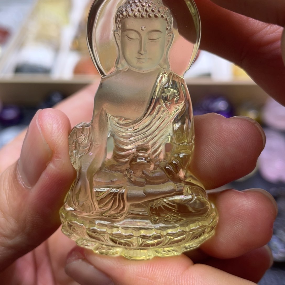 水晶颈饰未镶嵌定制