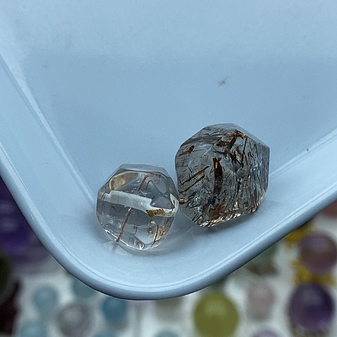 水晶珠宝半成品未镶嵌智***屋13号