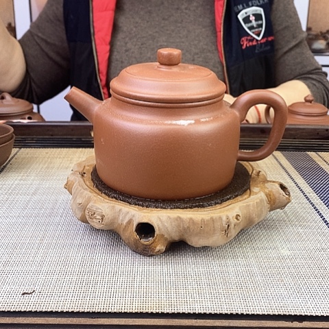 紫砂茶壶宜兴紫砂台西紫泥380c c