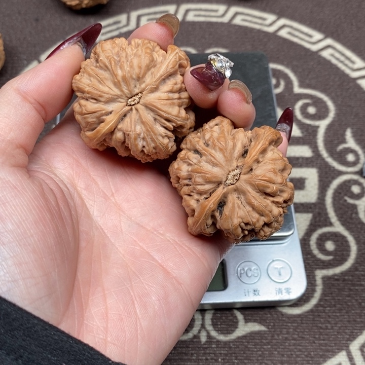 文玩核桃吊坠粗筋微修44