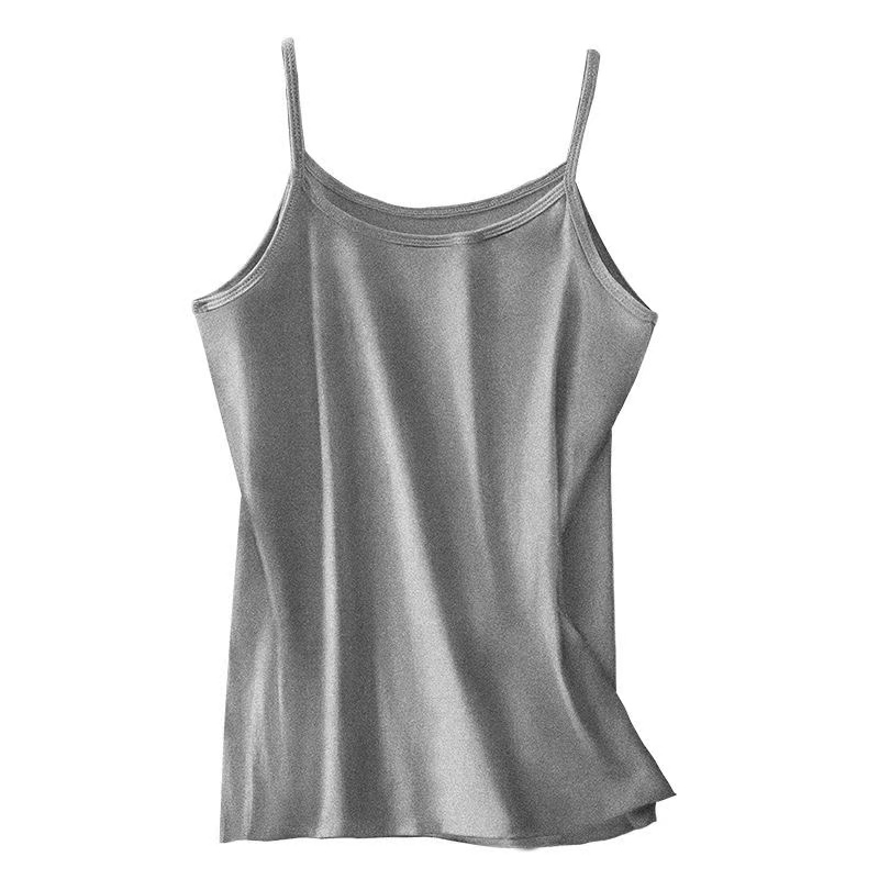 33网红爆款打底背心吊带女西装内搭遮副乳螺纹春秋夏季可外穿吊带