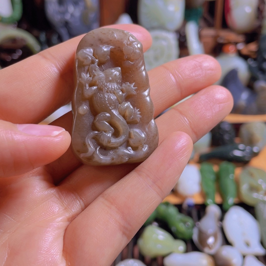 和田玉挂件未镶嵌