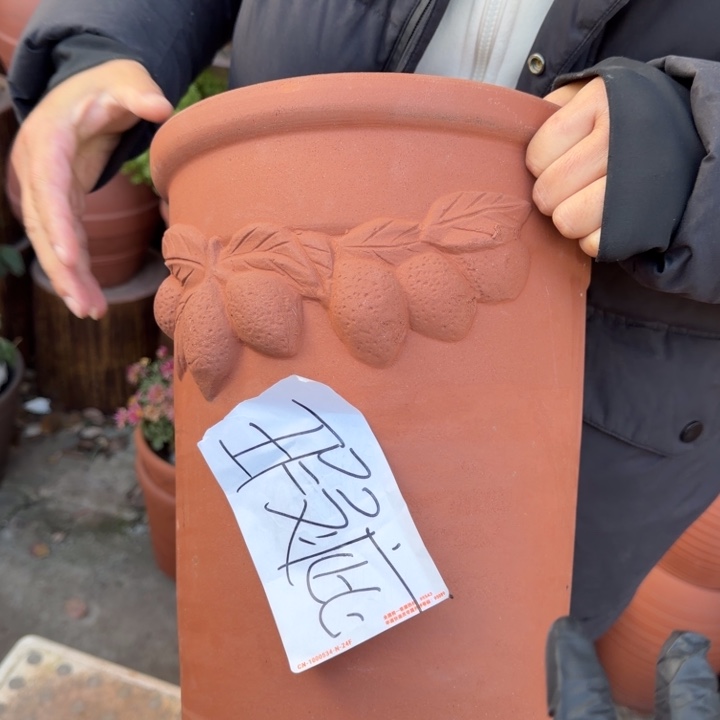 花盆紫砂口25高31宜兴紫砂 