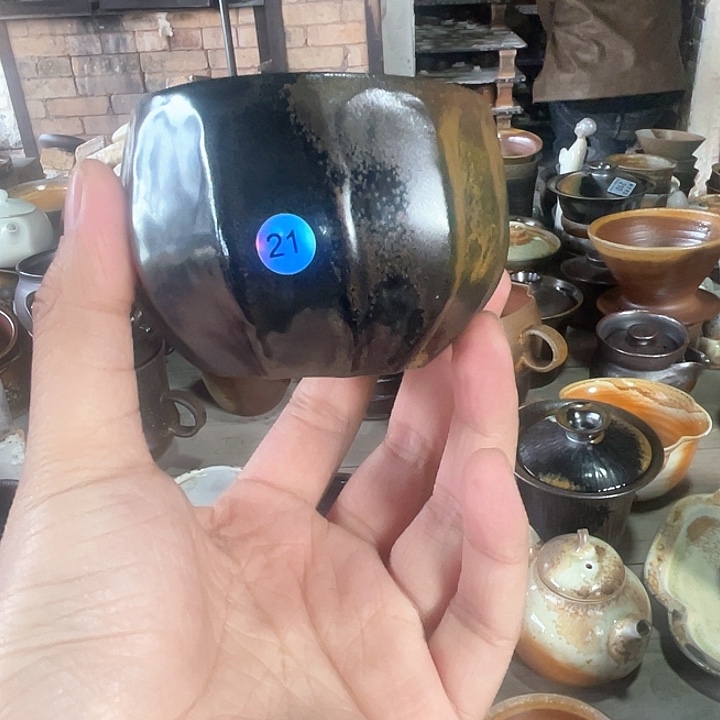 炒***喝柴烧开窑，乌金杯21