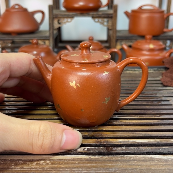 紫砂茶壶原矿紫砂手工制作