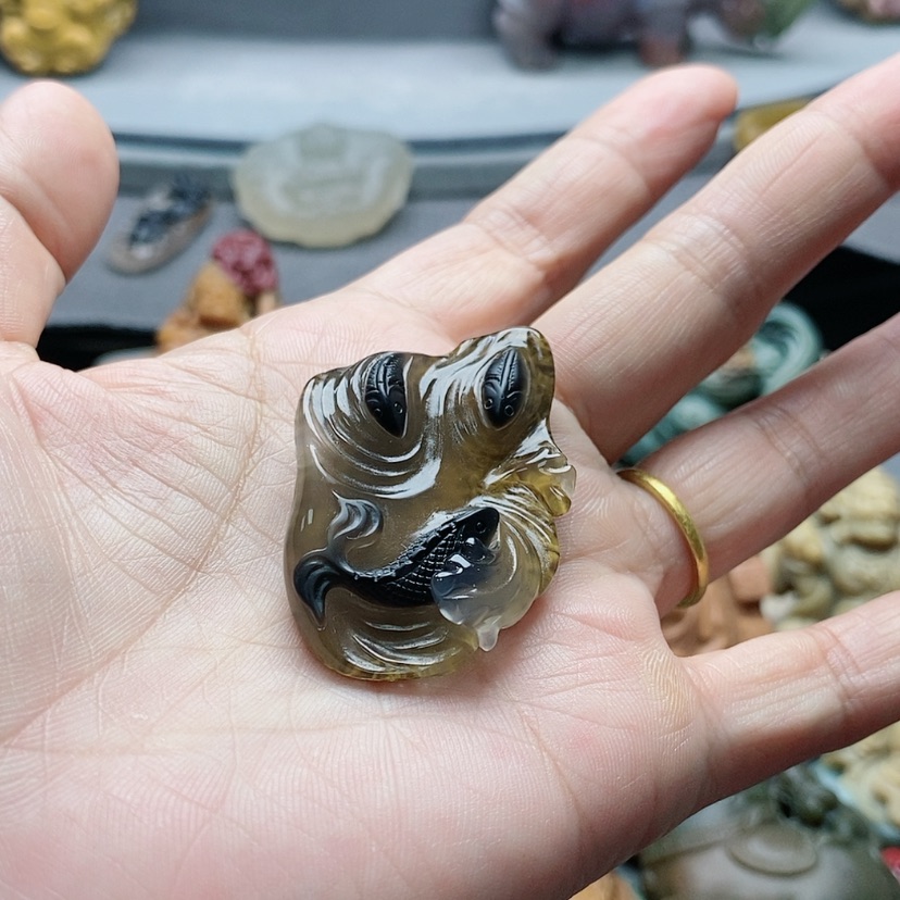 【闪购商品】未镶嵌吊坠定制玛瑙