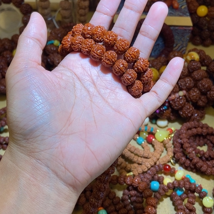 吊坠金刚菩提小*126玉化双圈