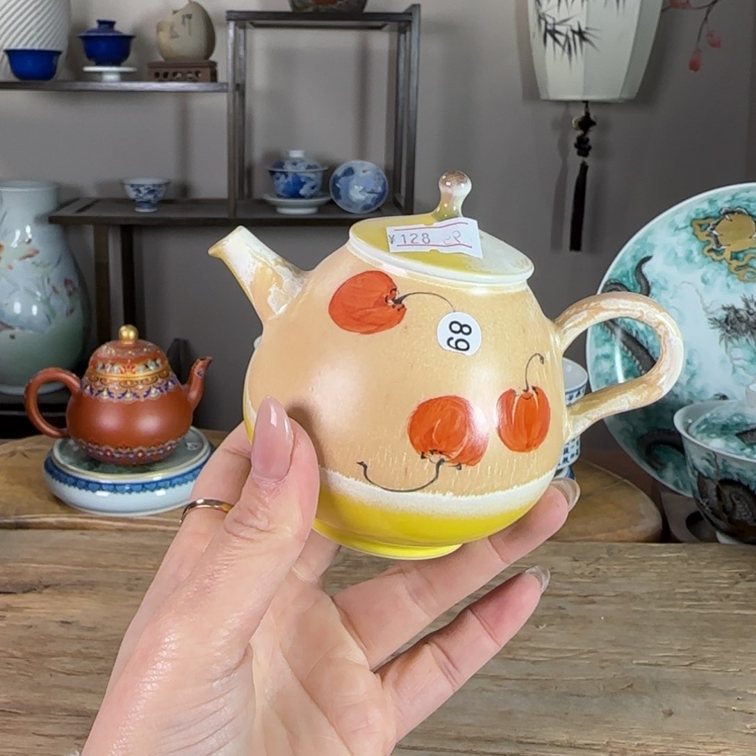 杯景德镇陶瓷柴烧多人