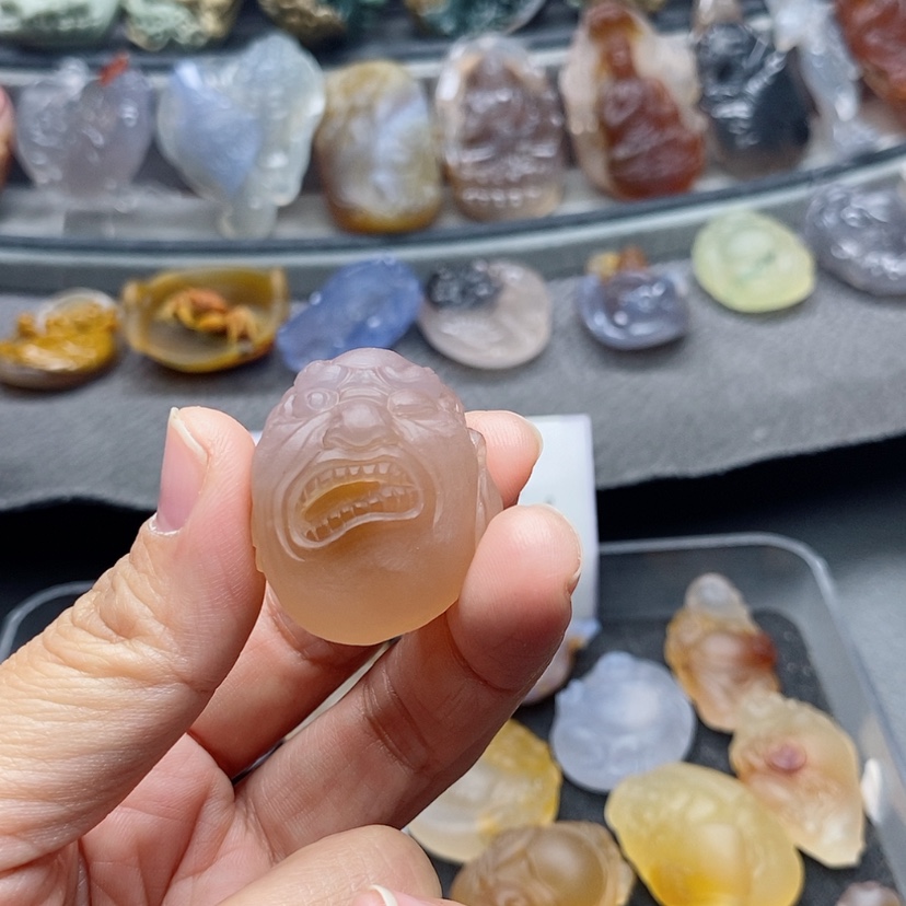 【闪购商品】未镶嵌吊坠定制玛瑙
