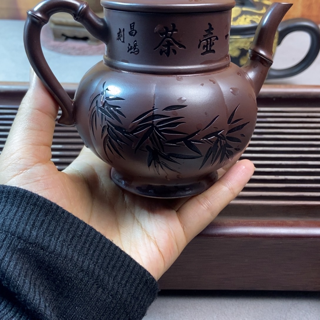 紫砂茶壶紫砂全手工定制