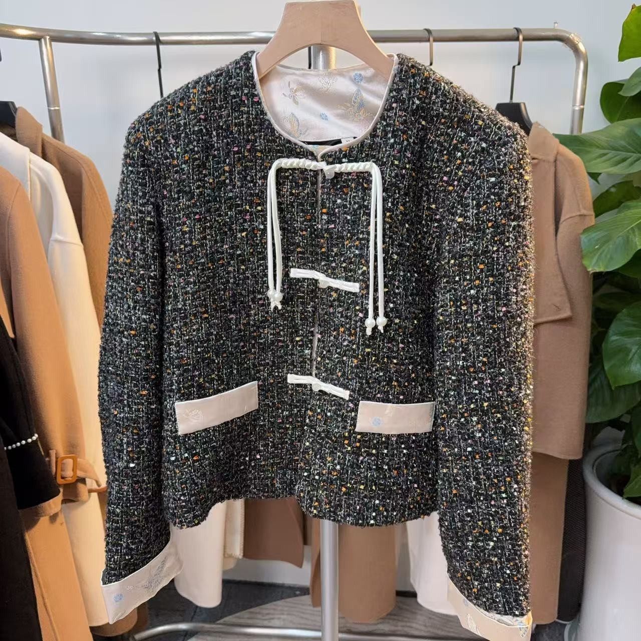 国风高级设计感小香风外套T102