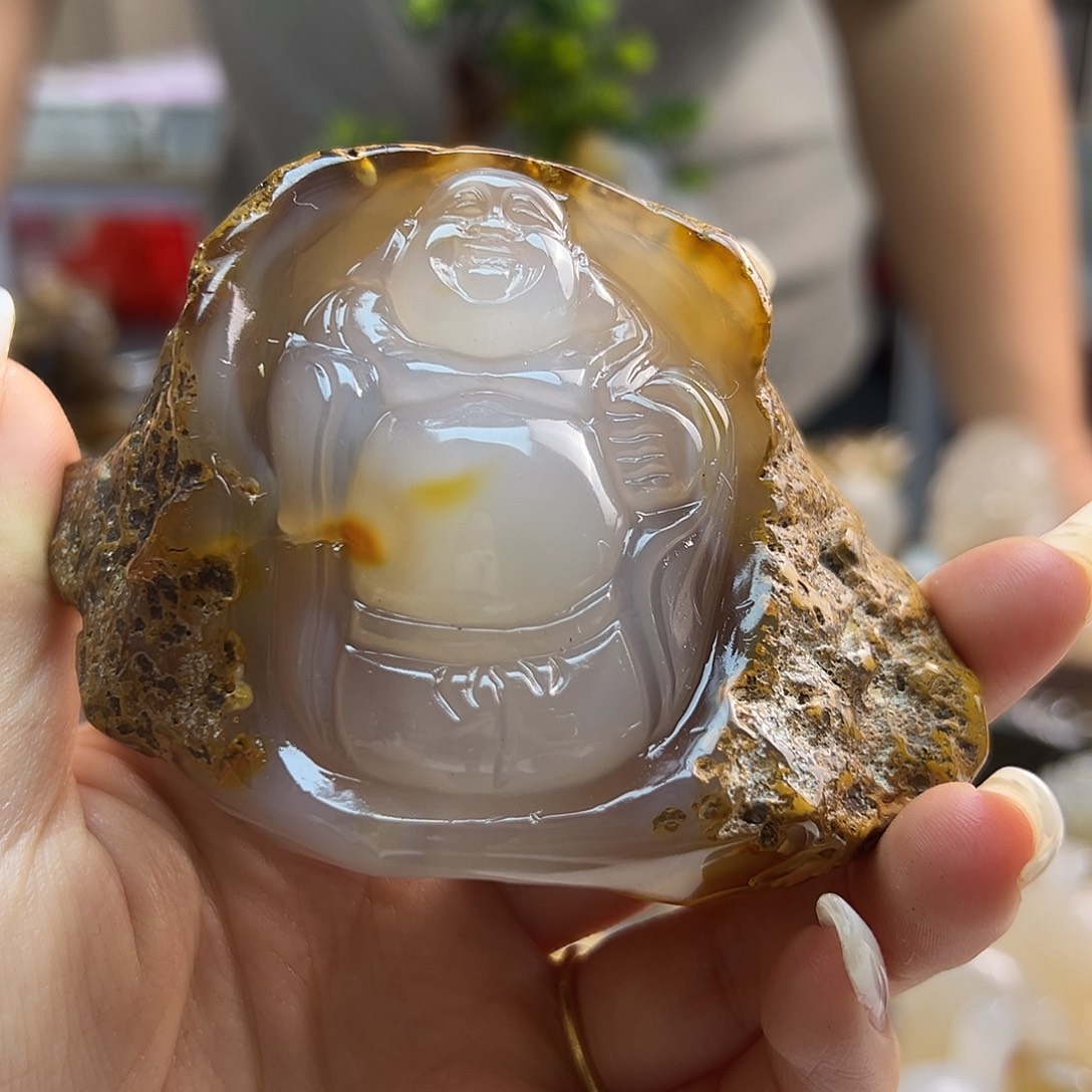 玛瑙/玉髓未镶嵌吊坠(不含链)