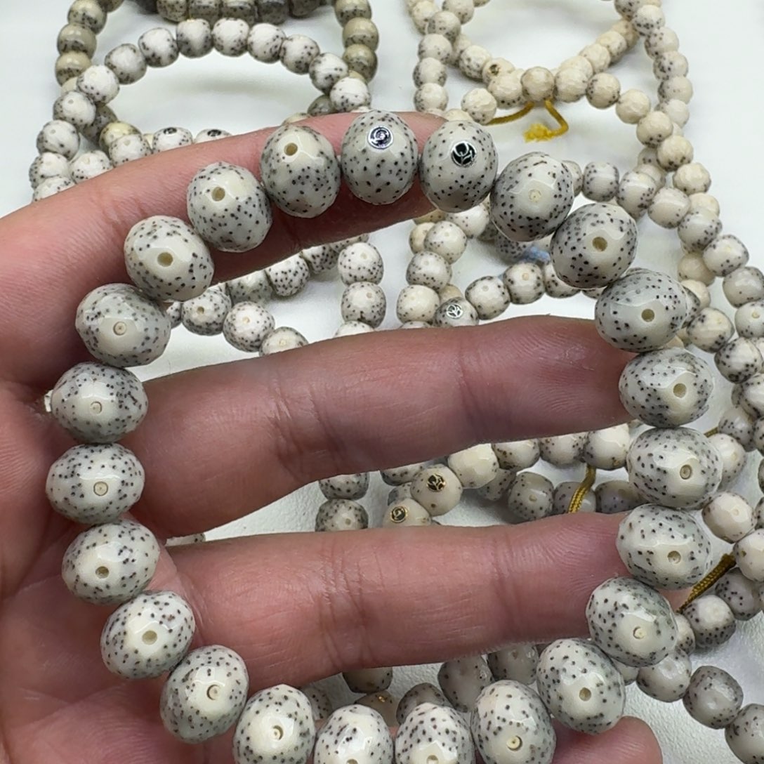 林***克吊坠星月菩提11星月菩提石玉料苹果