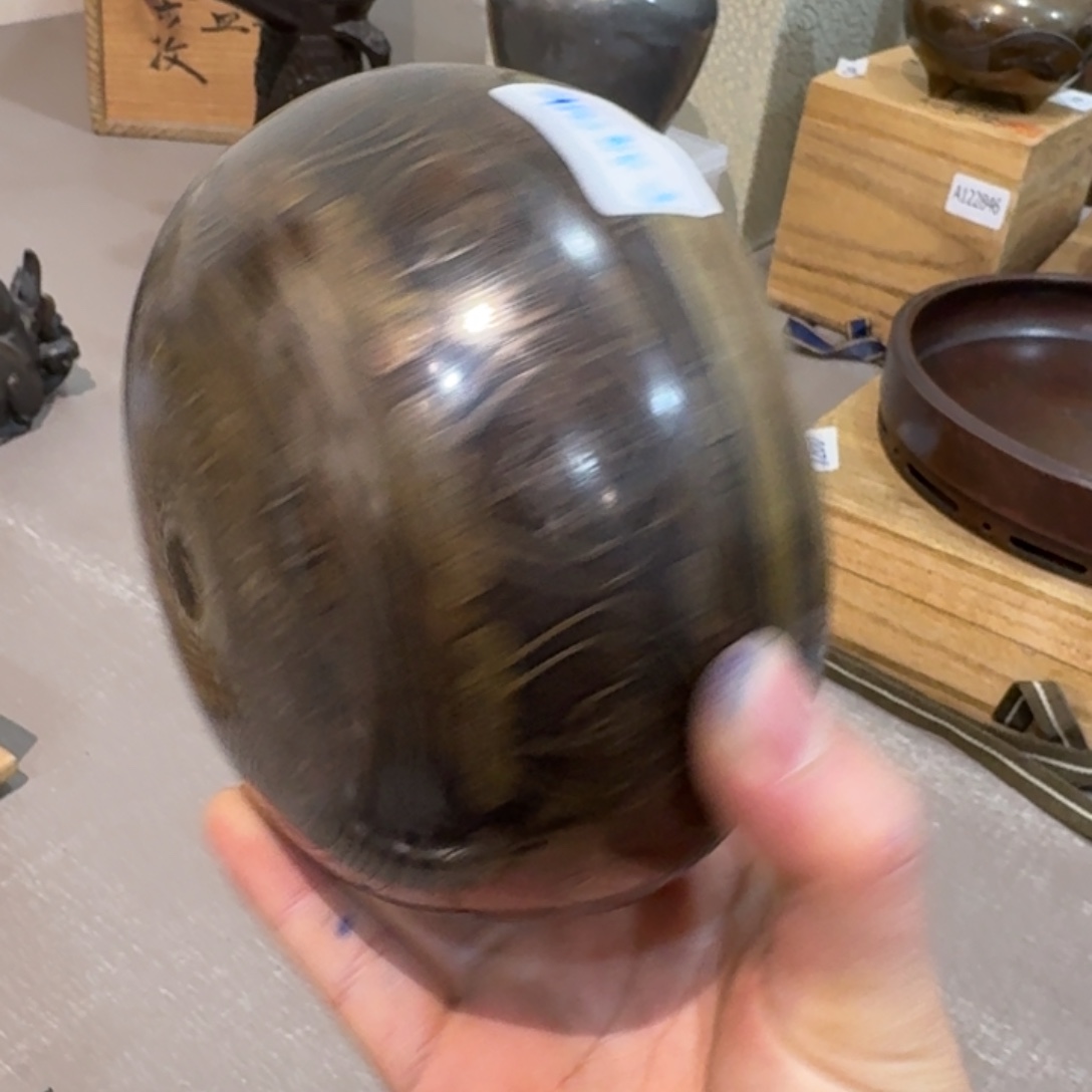 古***铜瓷片非常好用漂亮的茶具