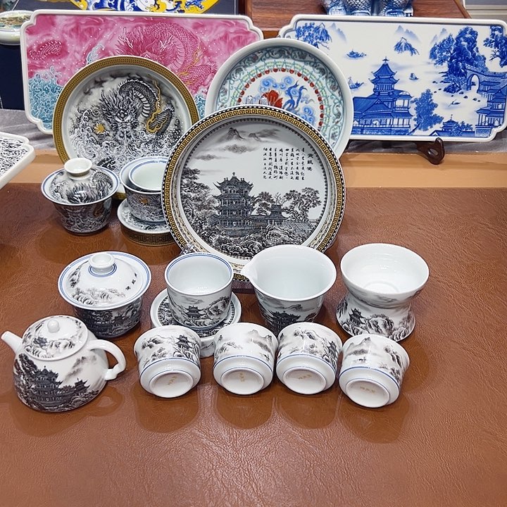 摆件陶景德镇陶瓷艺术