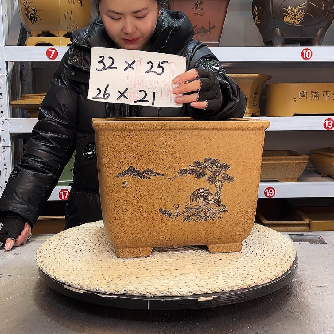 紫砂花盆紫砂花盆