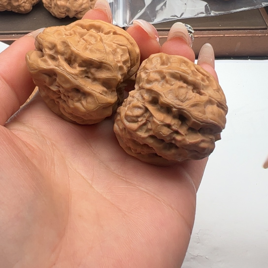 文玩核桃把件蛤蟆38丽