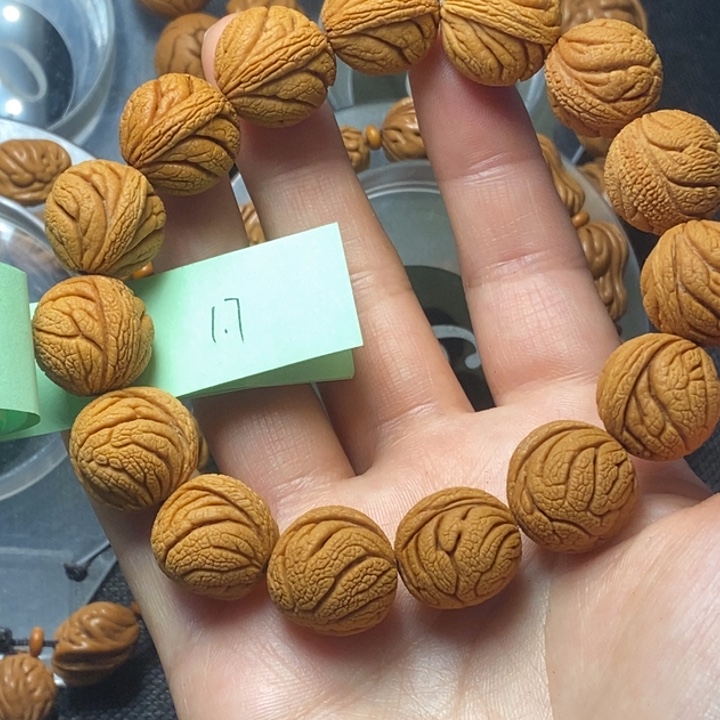 桃核吊坠秦岭山野生桃核