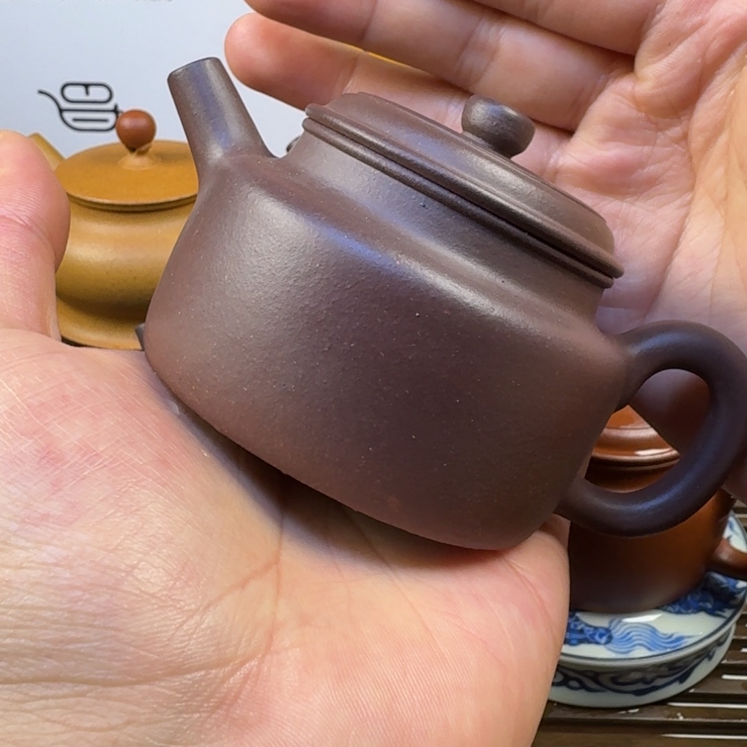 茶壶紫砂微瑕黄龙山原矿德钟