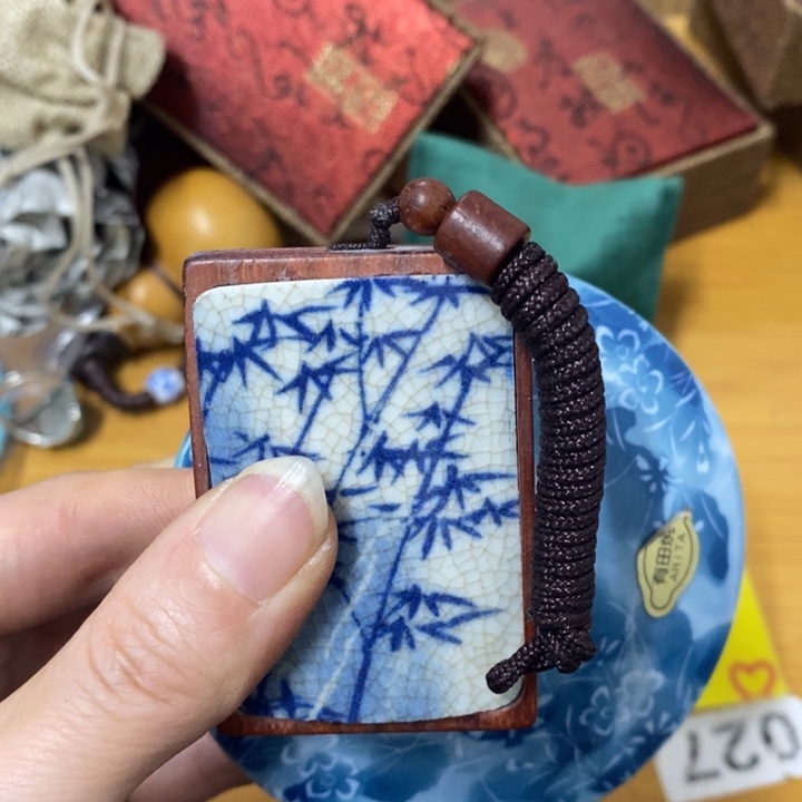 摆件中古工艺品一件