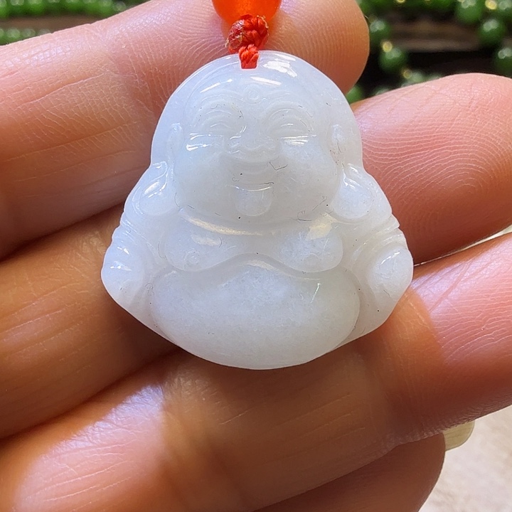 翡翠未镶嵌颈饰翡翠弥勒