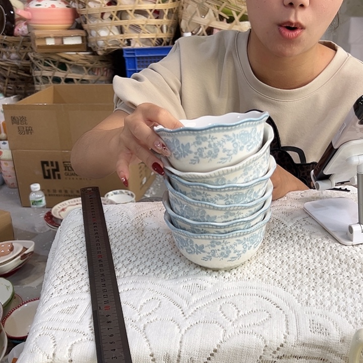 瓷潮州陶瓷工厂微瑕4.5