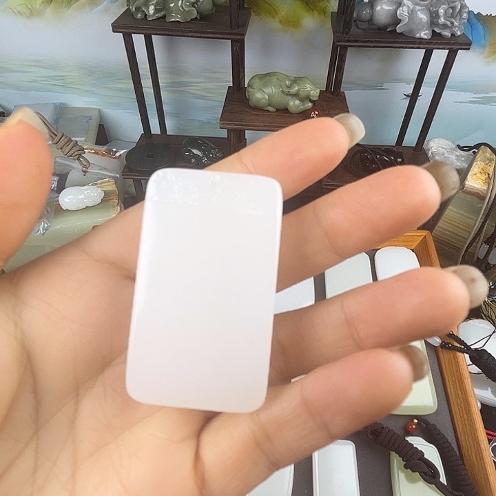 瑞***玉三五平头祥云牌