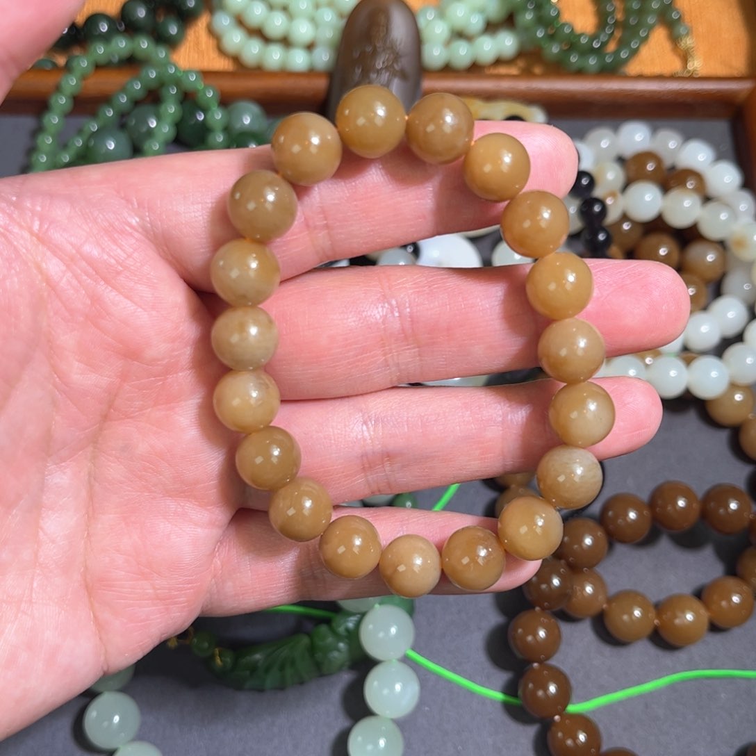 和田玉手链未镶嵌